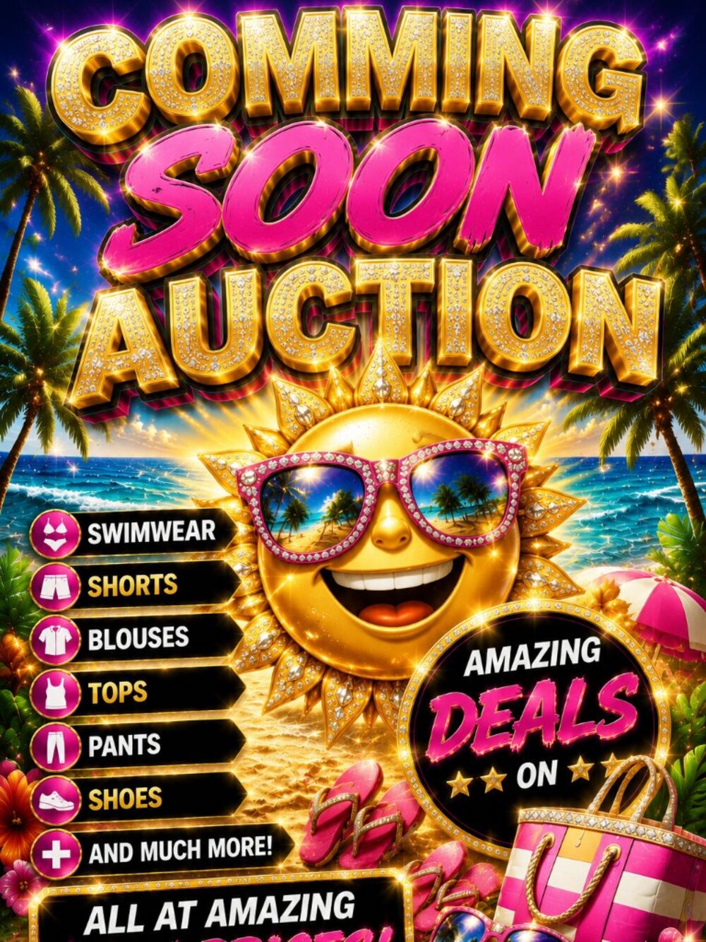 🌴✨ COMING SOON... THE SUMMER EVENT YOU'VE BEEN WAITING FOR! ☀️🛍️
